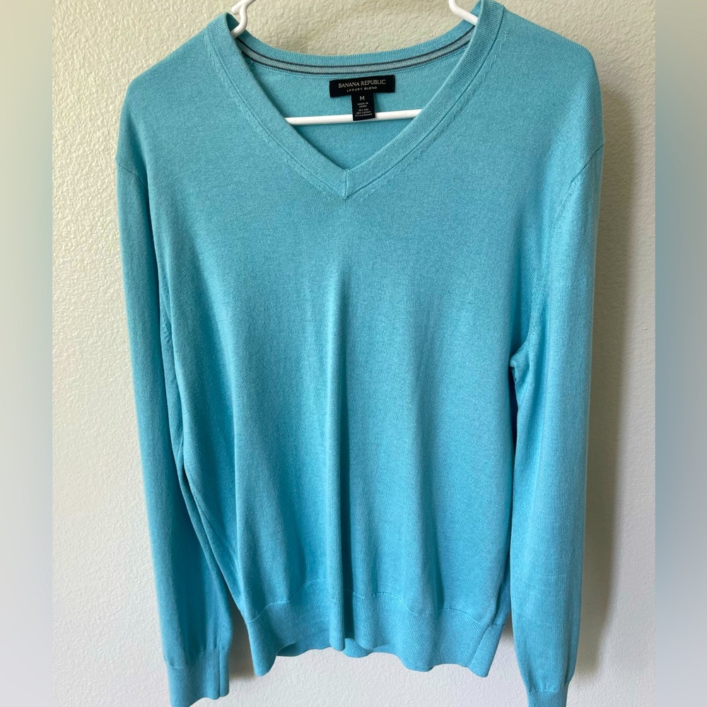 Banana Republic Men Sweater Luxury blend: MEDIUM